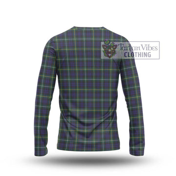 Campbell Argyll Modern Tartan Long Sleeve T-Shirt with Family Crest DNA In Me Style