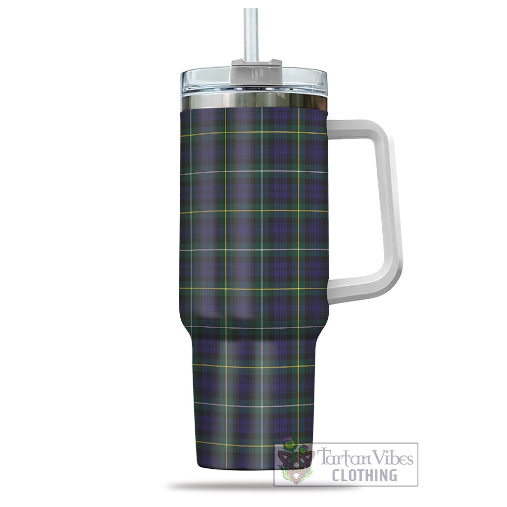 Tartan Vibes Clothing Campbell Argyll Modern Tartan Tumbler with Handle