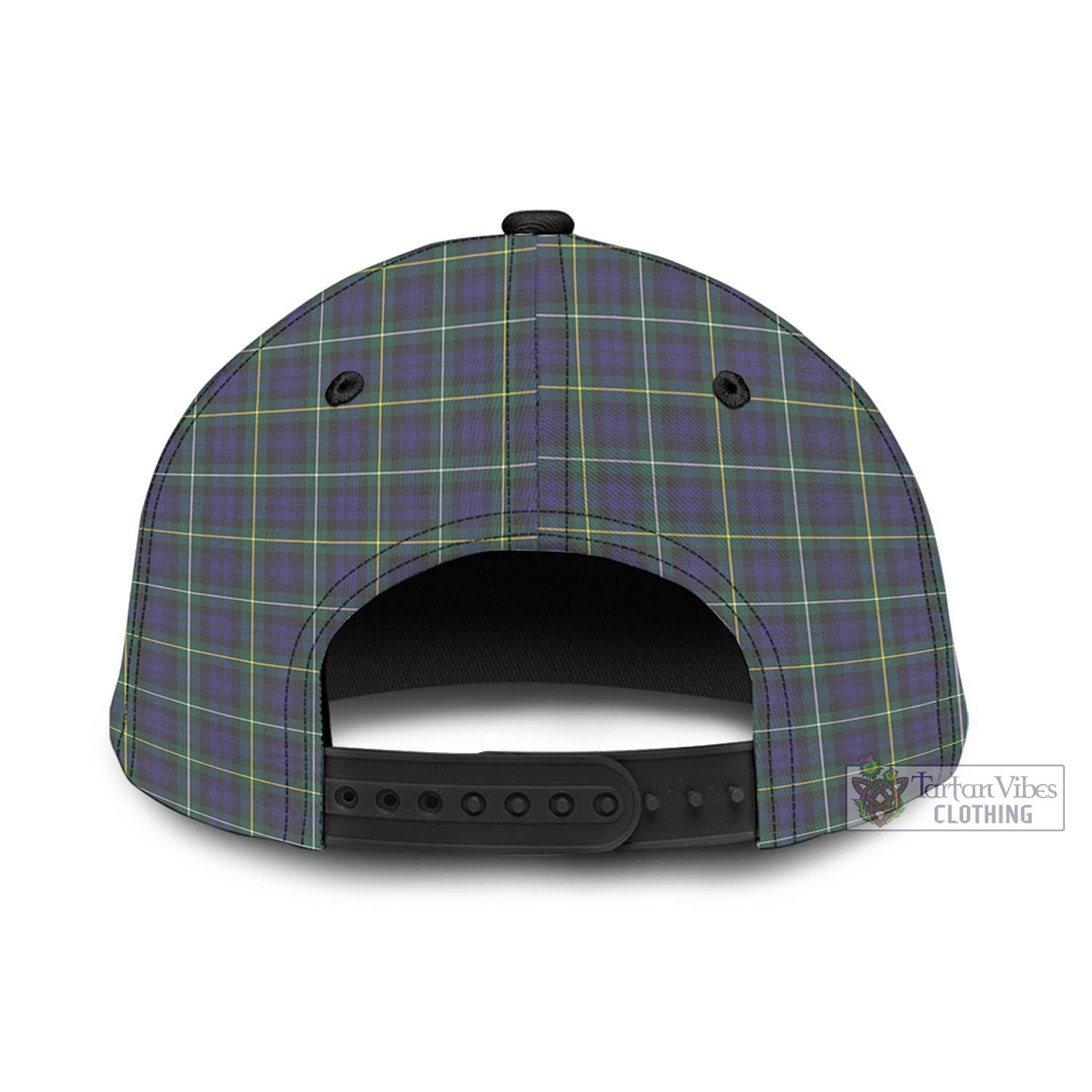 Tartan Vibes Clothing Campbell Argyll Modern Tartan Classic Cap with Family Crest In Me Style