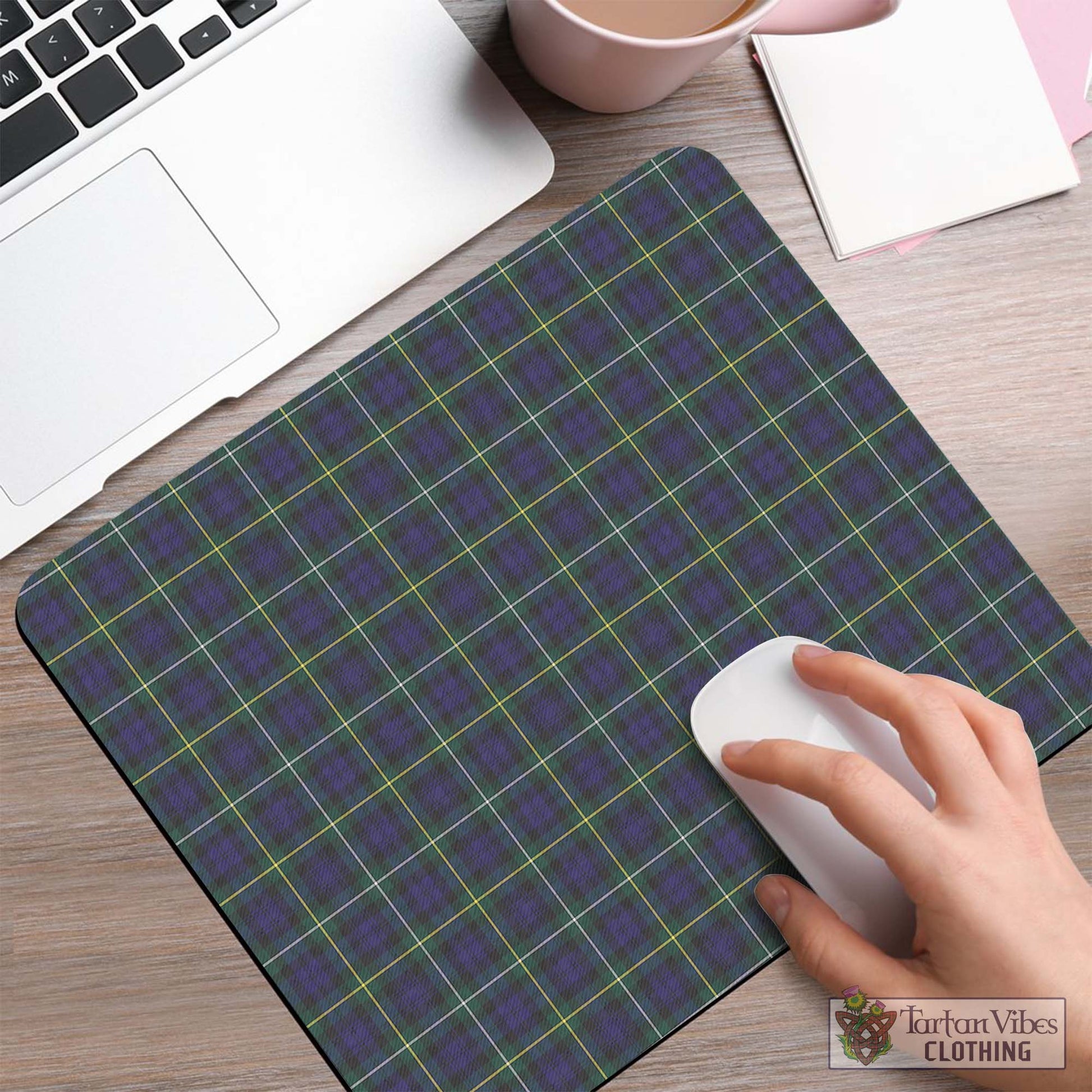 Tartan Vibes Clothing Campbell Argyll Modern Tartan Mouse Pad