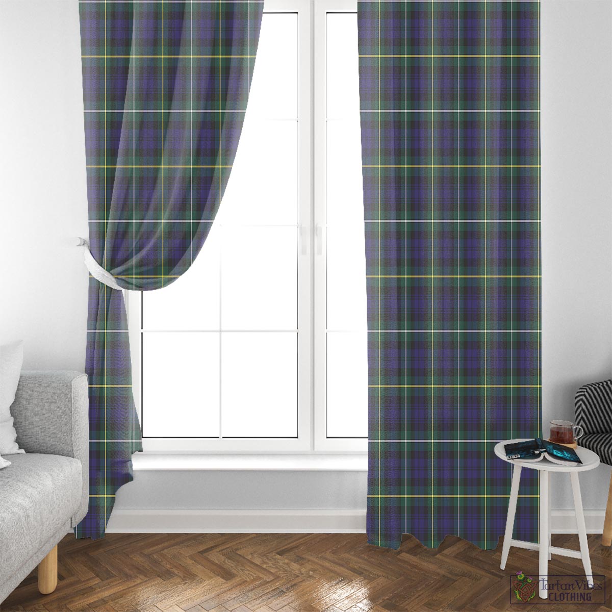 Campbell Argyll Modern Tartan Window Curtain