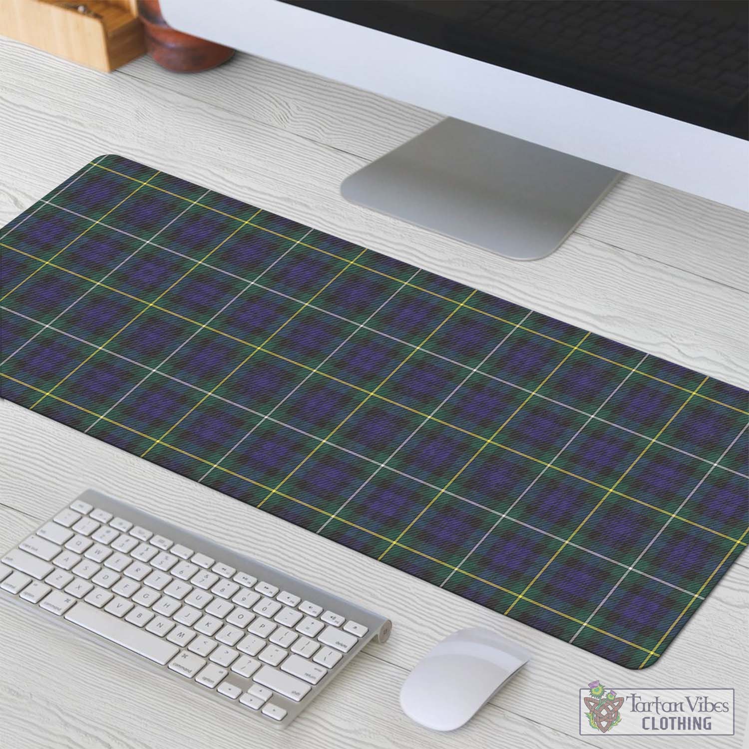 Tartan Vibes Clothing Campbell Argyll Modern Tartan Mouse Pad