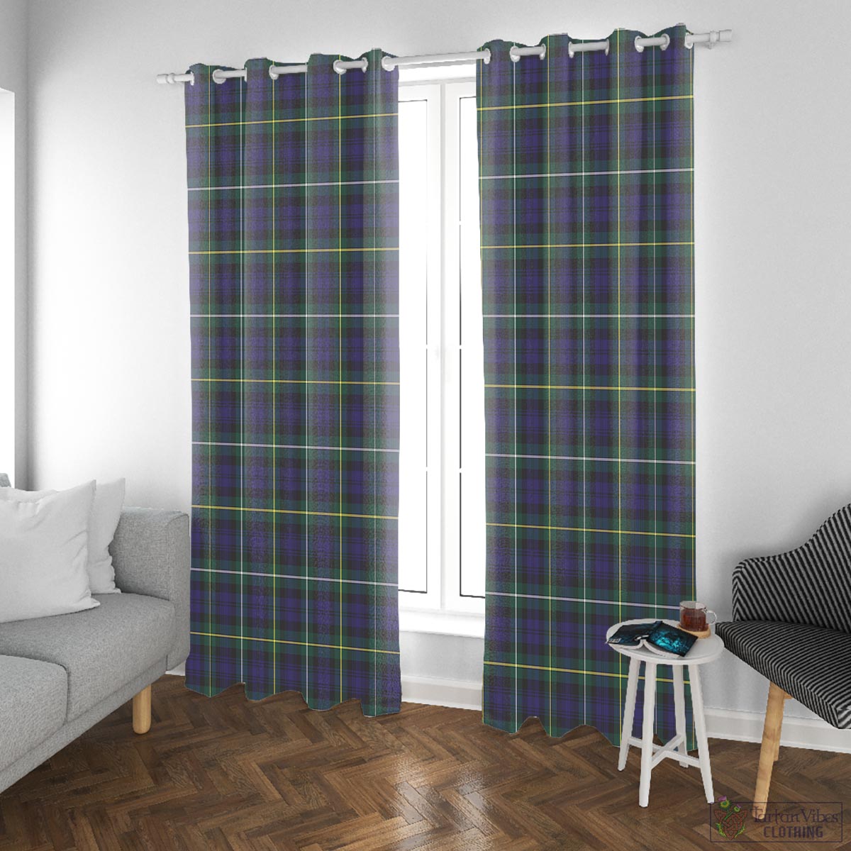 Campbell Argyll Modern Tartan Window Curtain