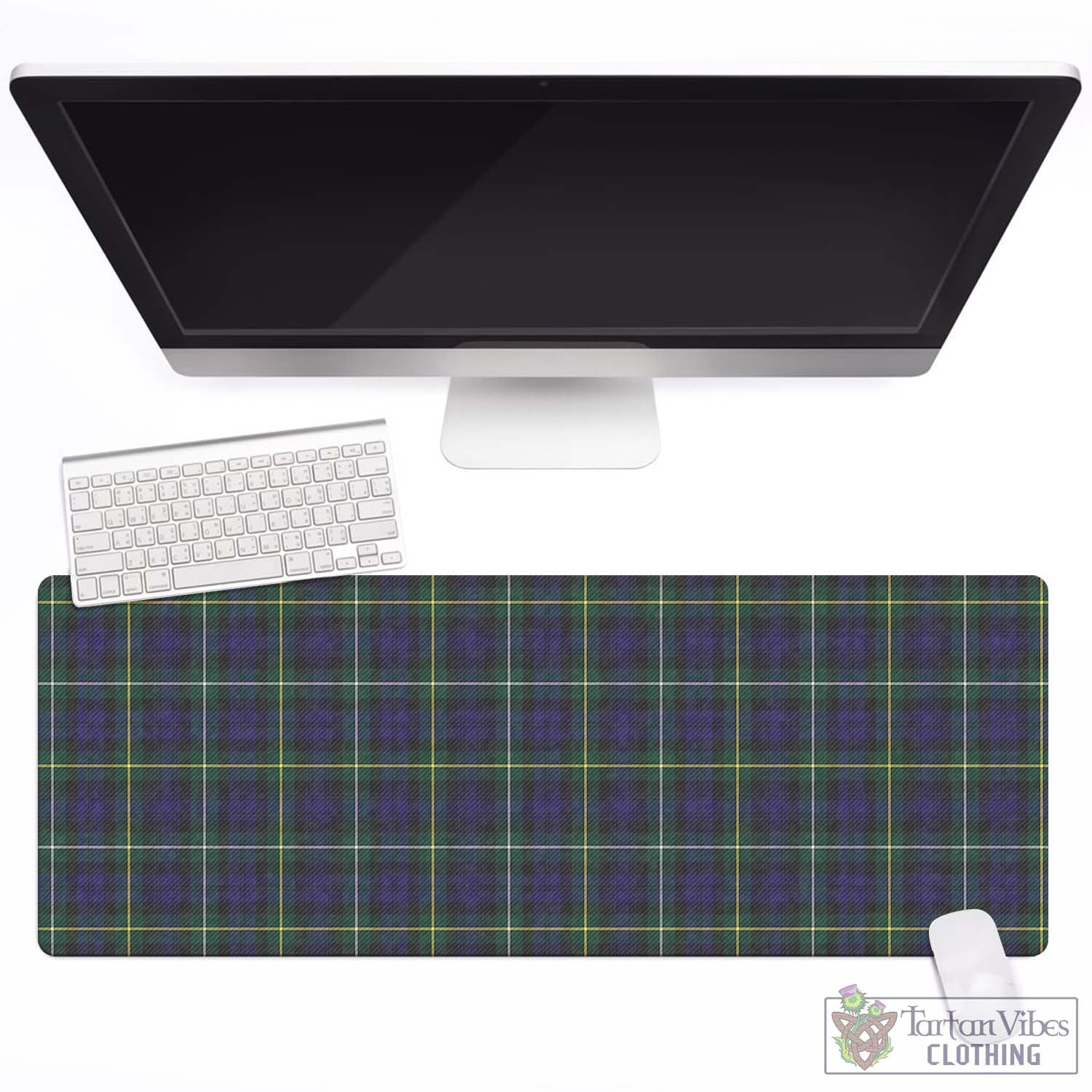 Tartan Vibes Clothing Campbell Argyll Modern Tartan Mouse Pad