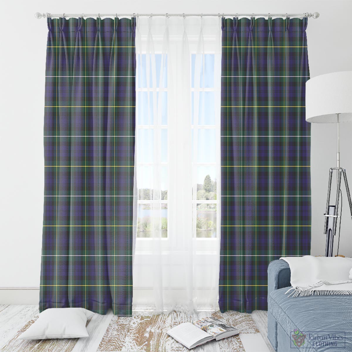 Campbell Argyll Modern Tartan Window Curtain