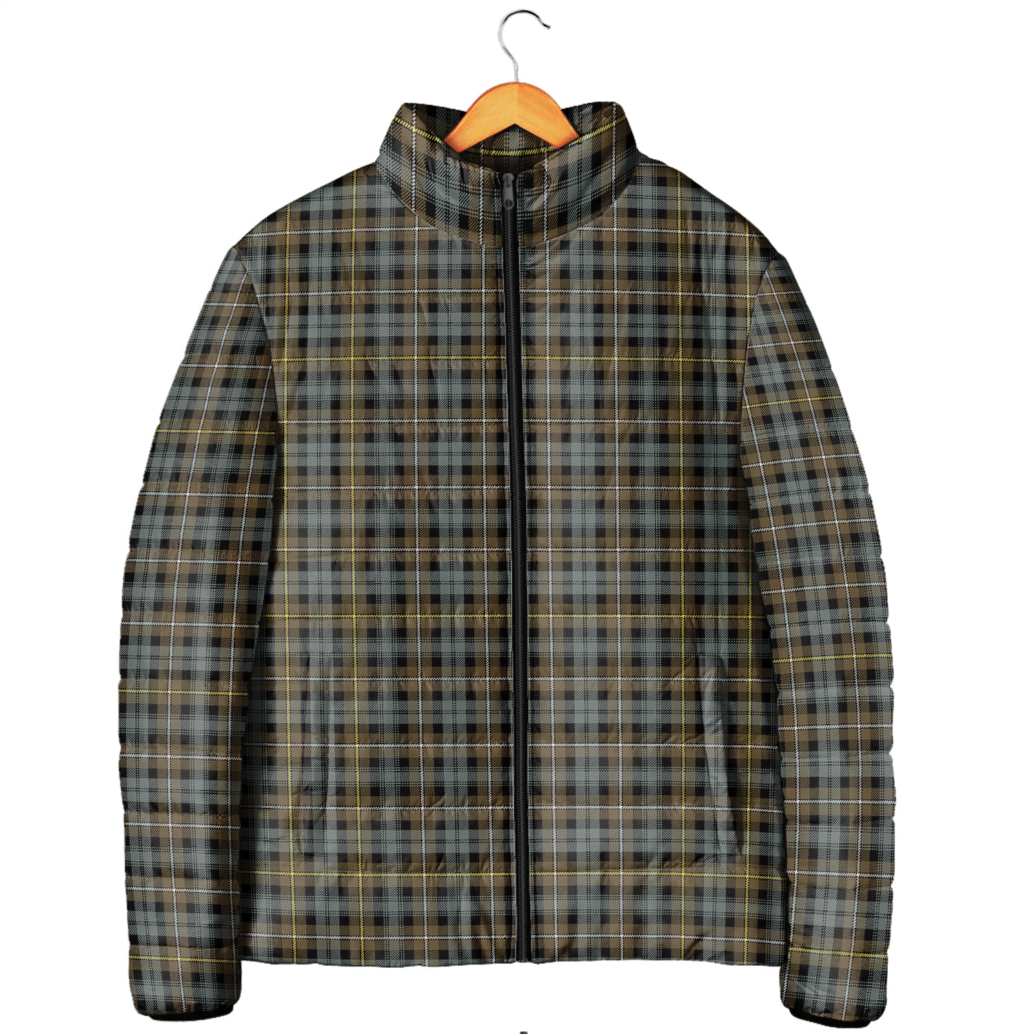 Campbell Argyll Weathered Tartan Padded Jacket Men's Padded Jacket - Tartan Vibes Clothing