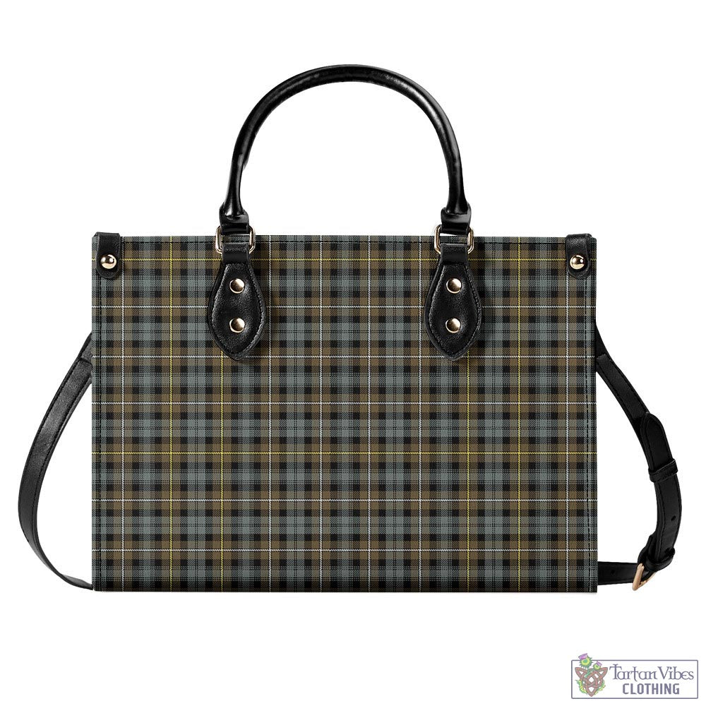 Tartan Vibes Clothing Campbell Argyll Weathered Tartan Luxury Leather Handbags