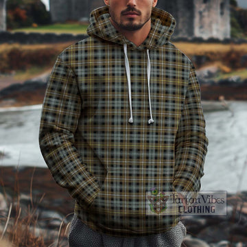 Campbell Argyll Weathered Tartan Cotton Hoodie