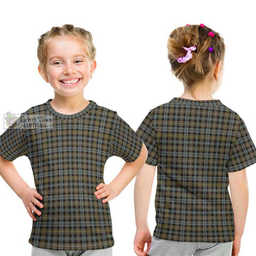 Campbell Argyll Weathered Tartan Kid T-Shirt