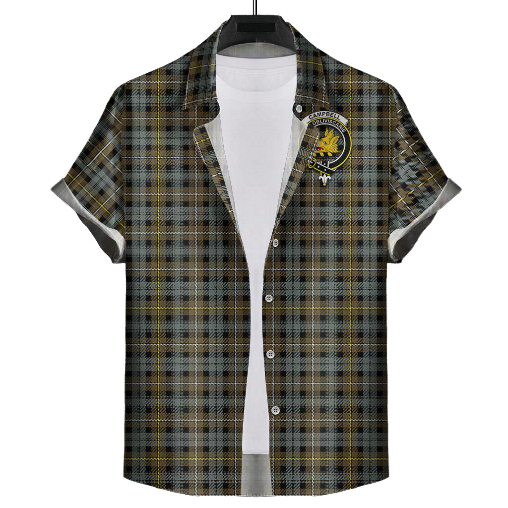 campbell-argyll-weathered-tartan-short-sleeve-button-down-shirt-with-family-crest