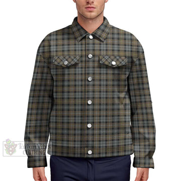 Campbell Argyll Weathered Tartan Unisex Lapel Cotton Jacket