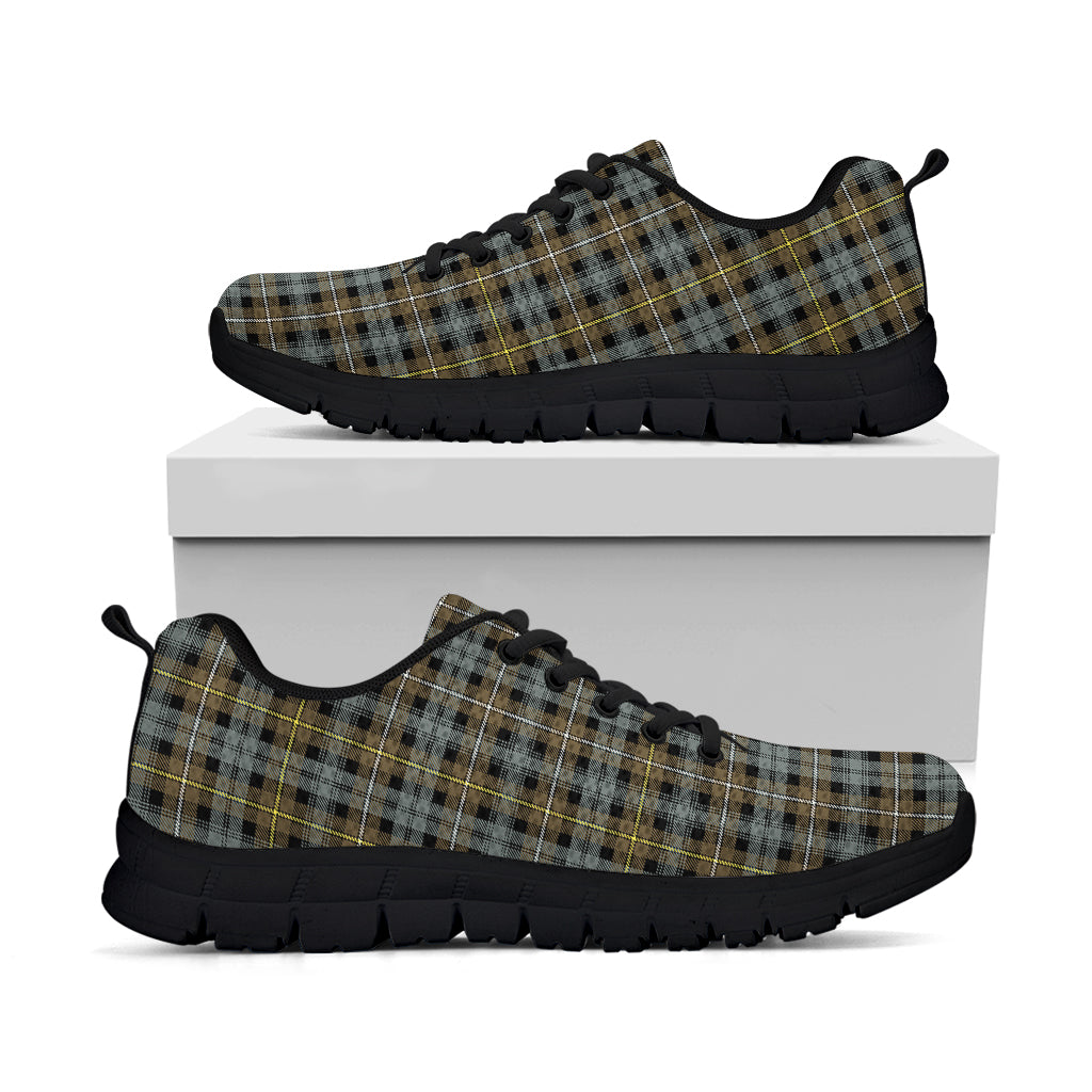 Campbell Argyll Weathered Tartan Sneakers Kid's Sneakers - Tartan Vibes Clothing