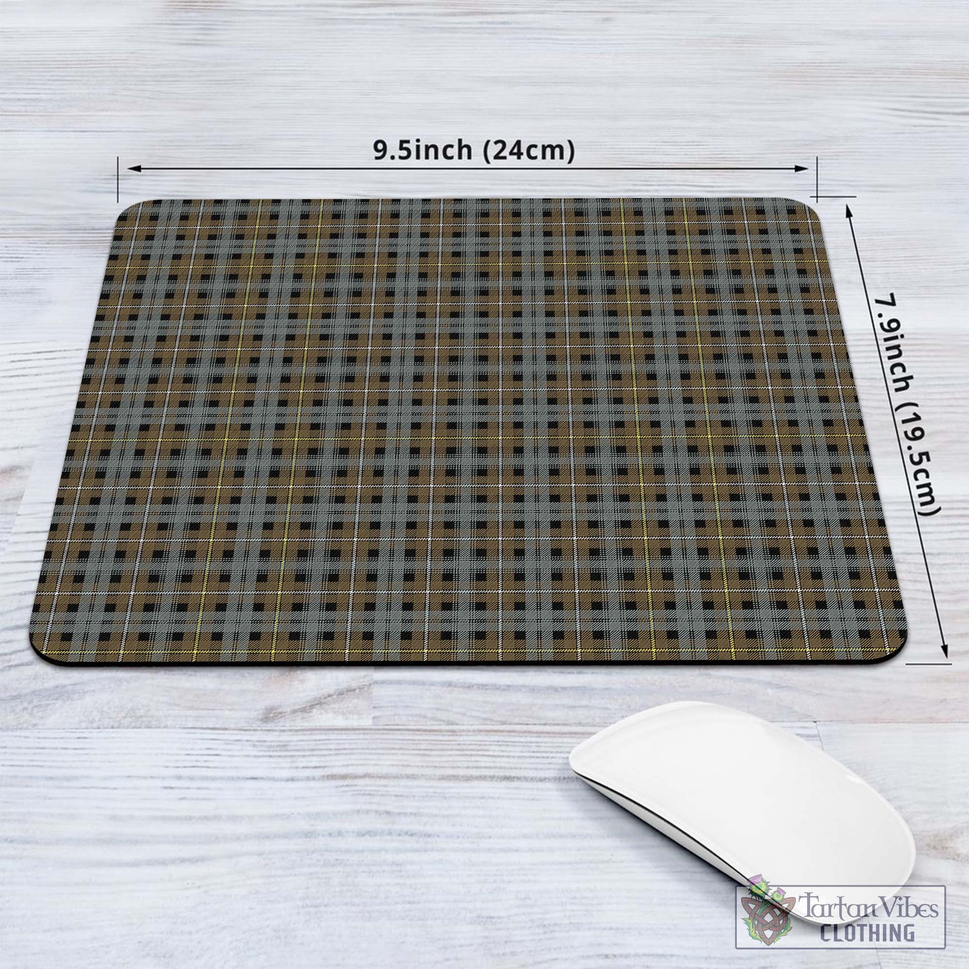 Tartan Vibes Clothing Campbell Argyll Weathered Tartan Mouse Pad