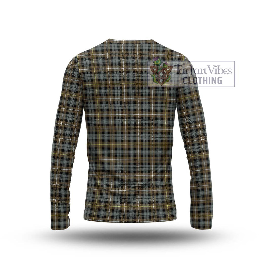 Campbell Argyll Weathered Tartan Long Sleeve T-Shirt with Family Crest DNA In Me Style - Tartanvibesclothing Shop