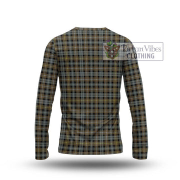 Campbell Argyll Weathered Tartan Long Sleeve T-Shirt with Family Crest DNA In Me Style