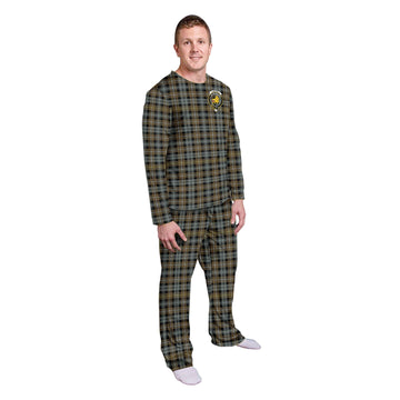 Campbell Argyll Weathered Tartan Pajamas Family Set with Family Crest