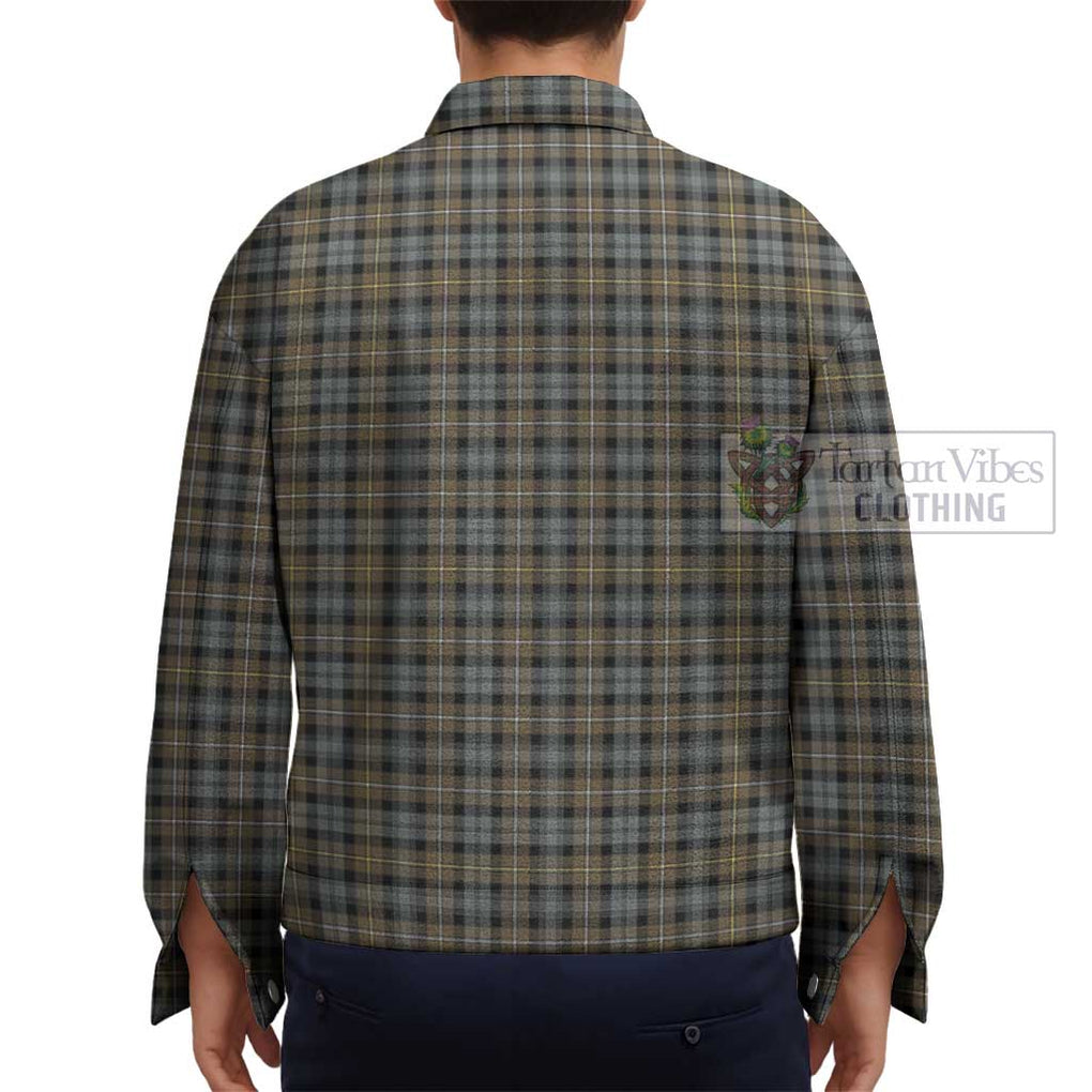 Campbell Argyll Weathered Tartan Unisex Lapel Cotton Jacket - Tartan Vibes Clothing