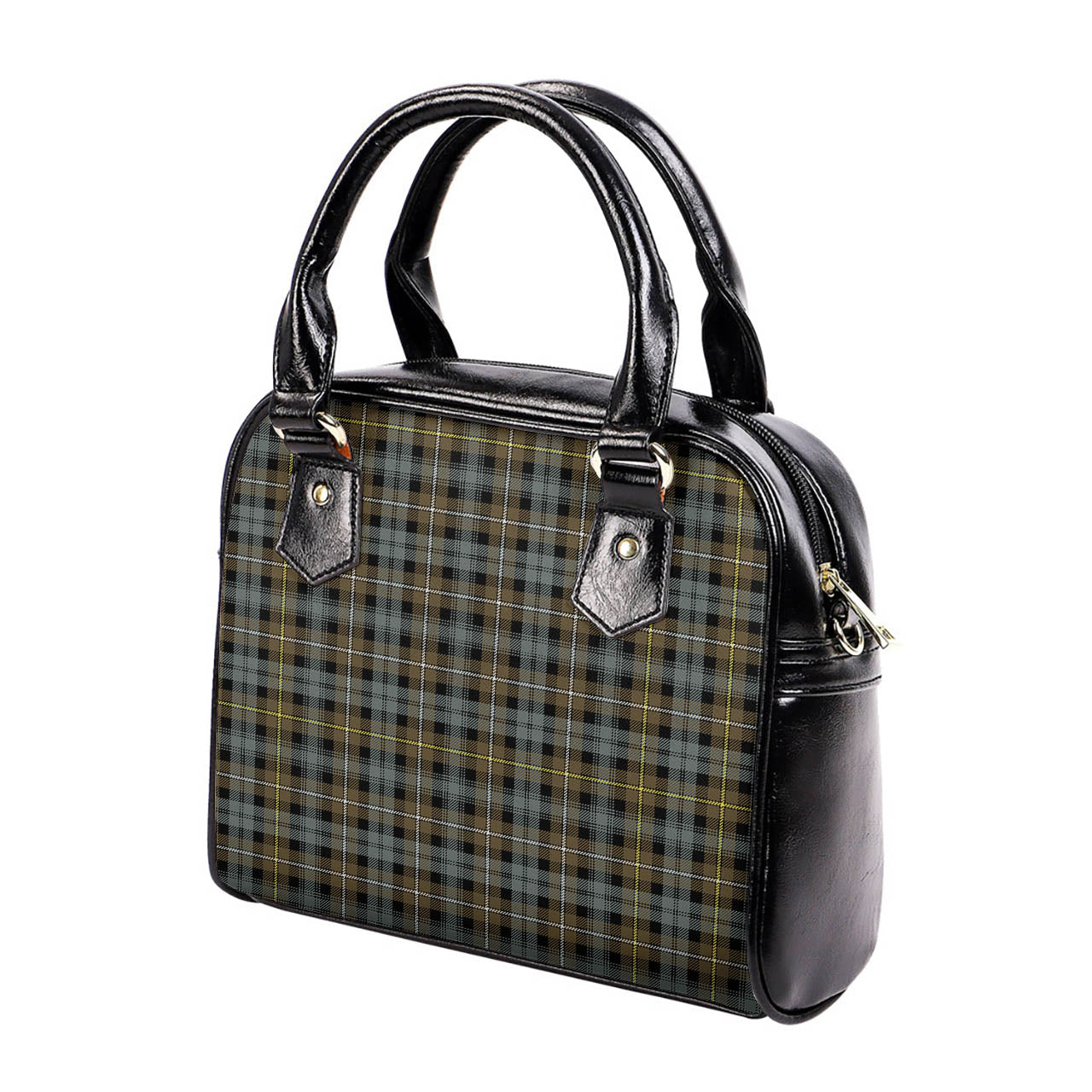 Campbell Argyll Weathered Tartan Shoulder Handbags - Tartanvibesclothing