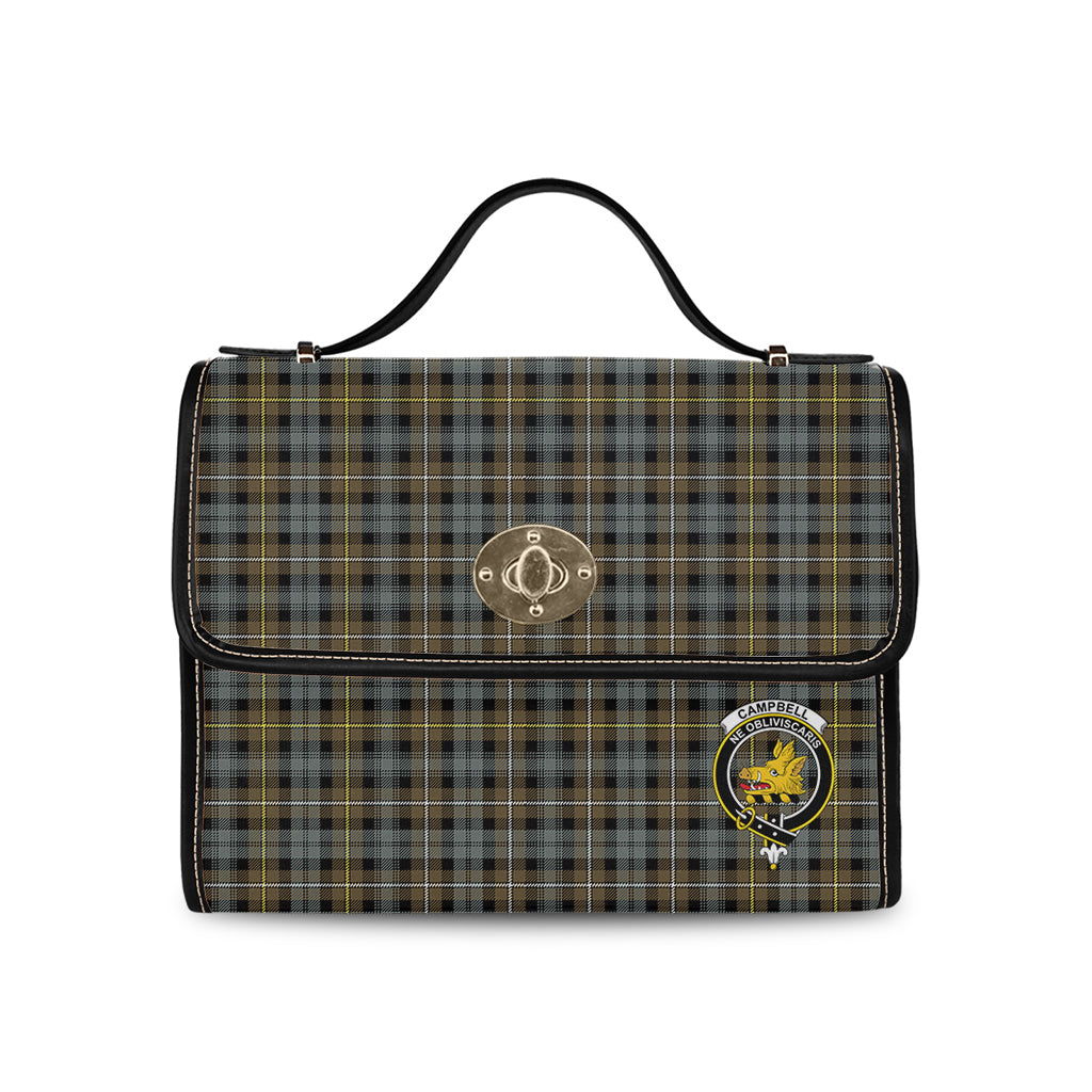 campbell-argyll-weathered-tartan-leather-strap-waterproof-canvas-bag-with-family-crest