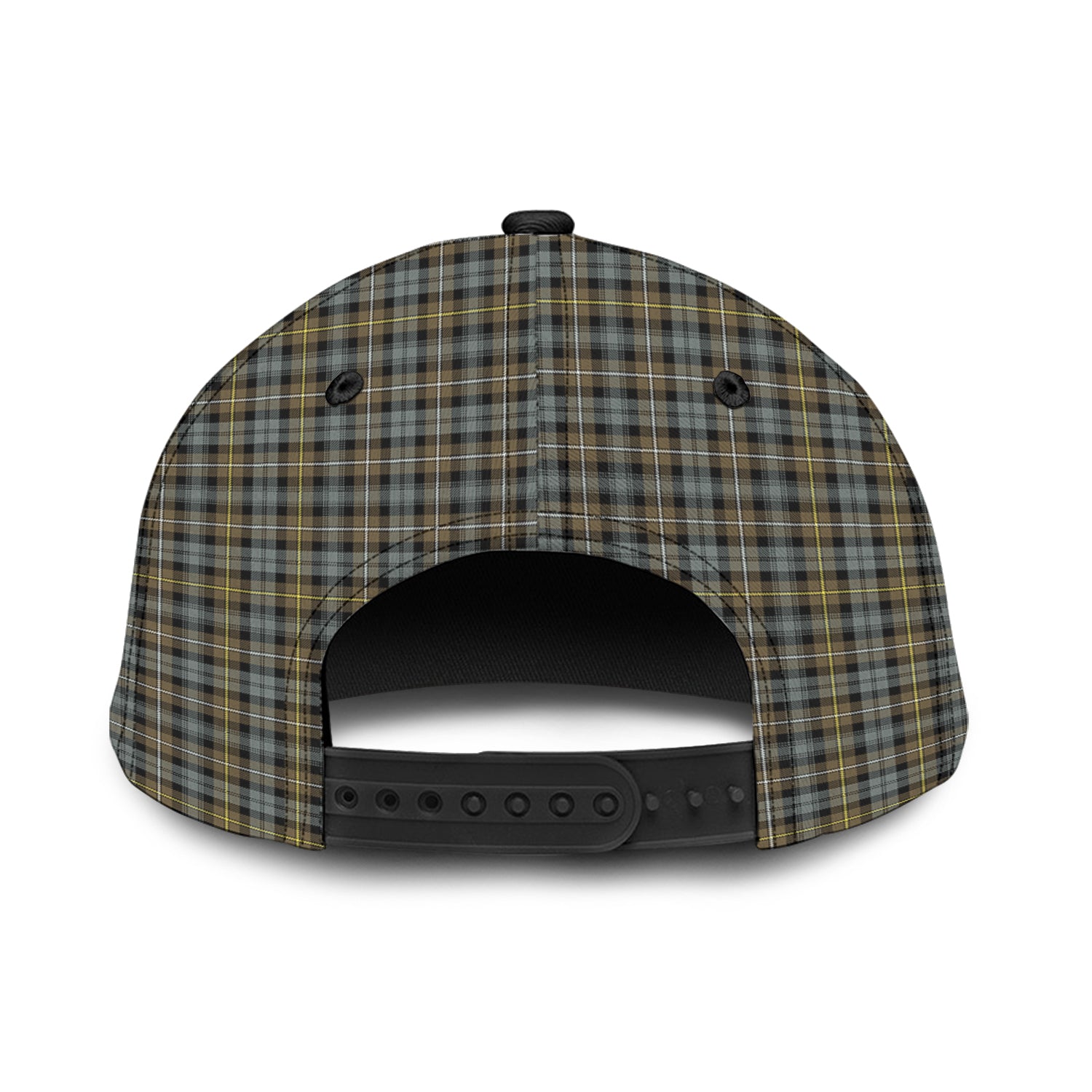 Campbell Argyll Weathered Tartan Classic Cap with Family Crest - Tartan Vibes Clothing