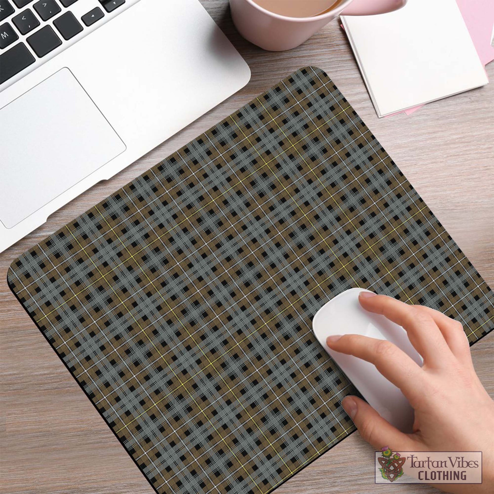 Tartan Vibes Clothing Campbell Argyll Weathered Tartan Mouse Pad