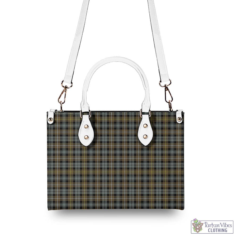 Tartan Vibes Clothing Campbell Argyll Weathered Tartan Luxury Leather Handbags