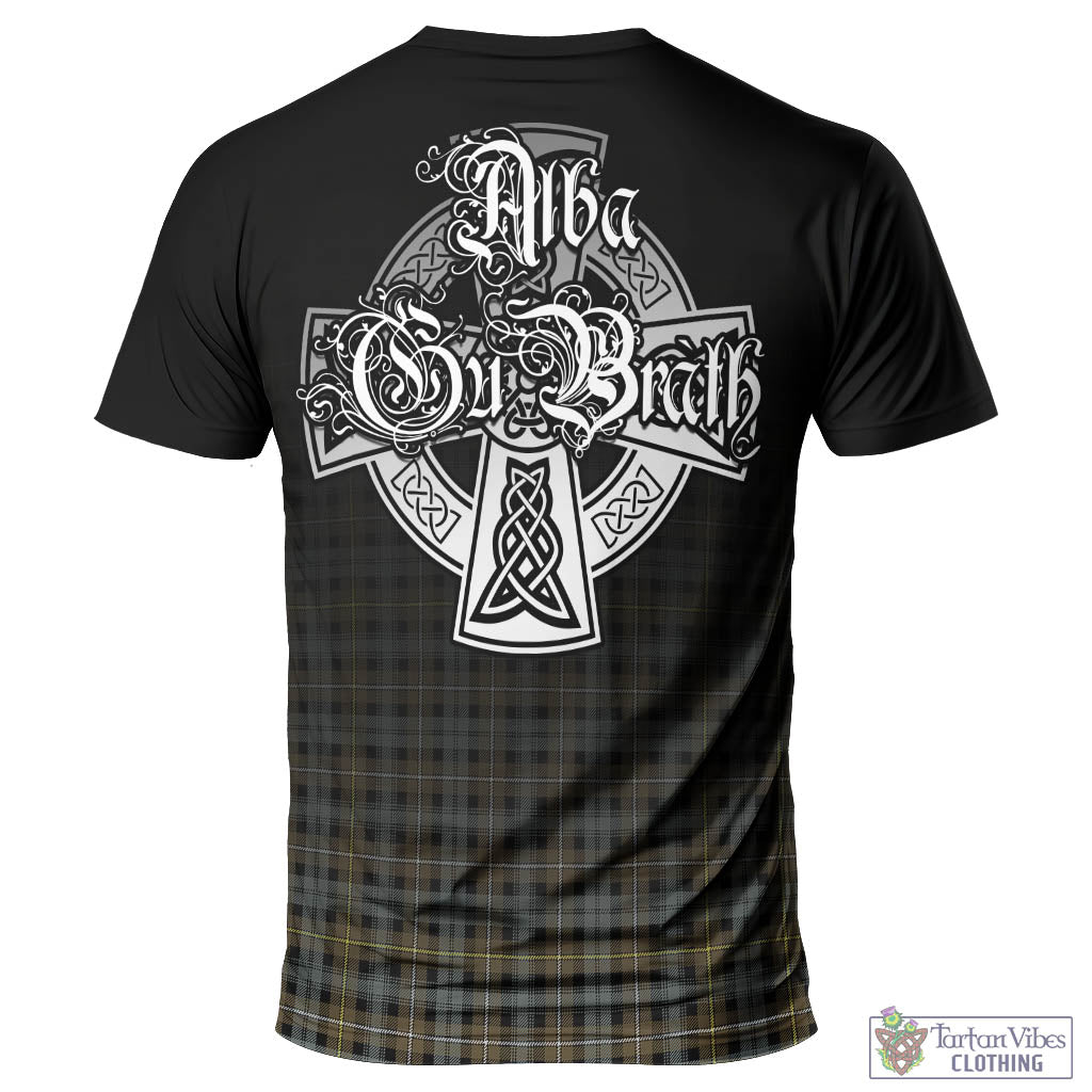 Tartan Vibes Clothing Campbell Argyll Weathered Tartan T-Shirt Featuring Alba Gu Brath Family Crest Celtic Inspired