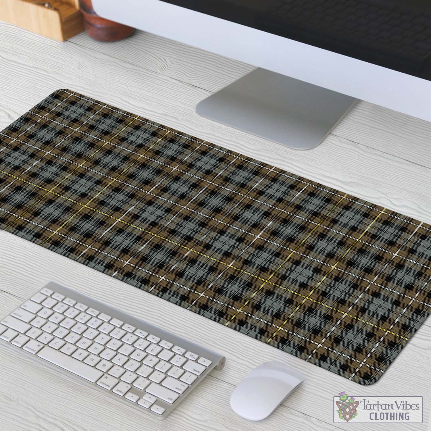 Tartan Vibes Clothing Campbell Argyll Weathered Tartan Mouse Pad