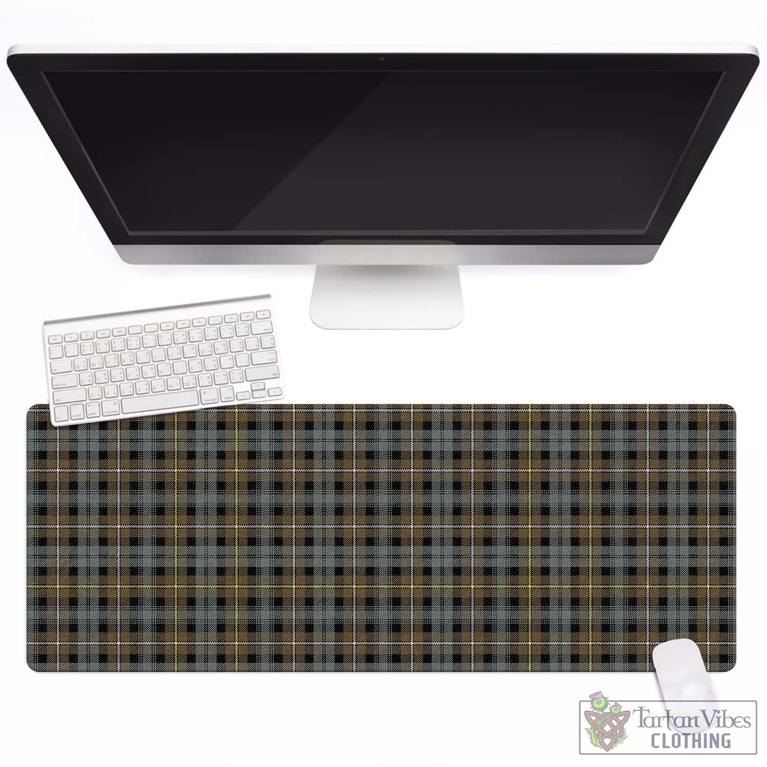 Tartan Vibes Clothing Campbell Argyll Weathered Tartan Mouse Pad