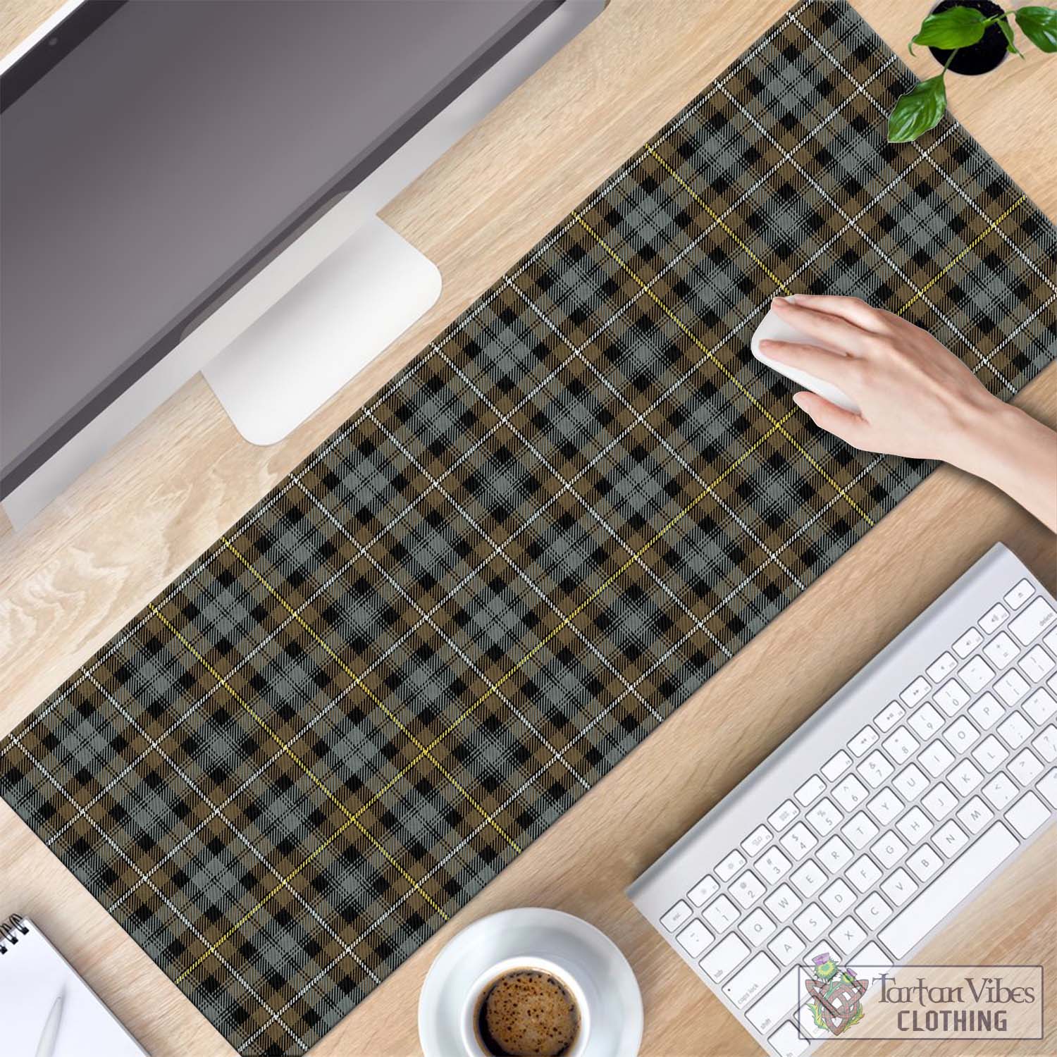 Tartan Vibes Clothing Campbell Argyll Weathered Tartan Mouse Pad