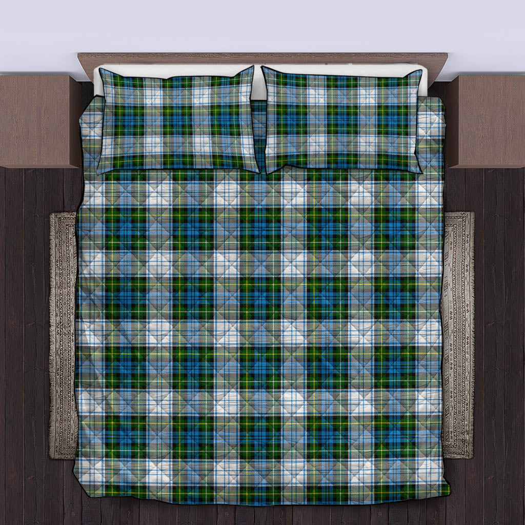 Campbell Dress Tartan Quilt Bed Set - Tartanvibesclothing