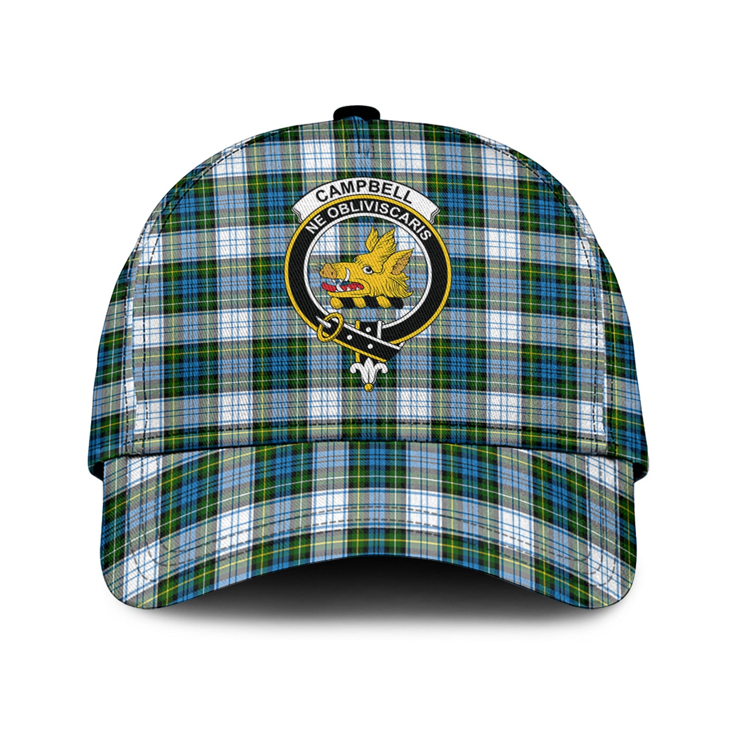 campbell-dress-tartan-classic-cap-with-family-crest