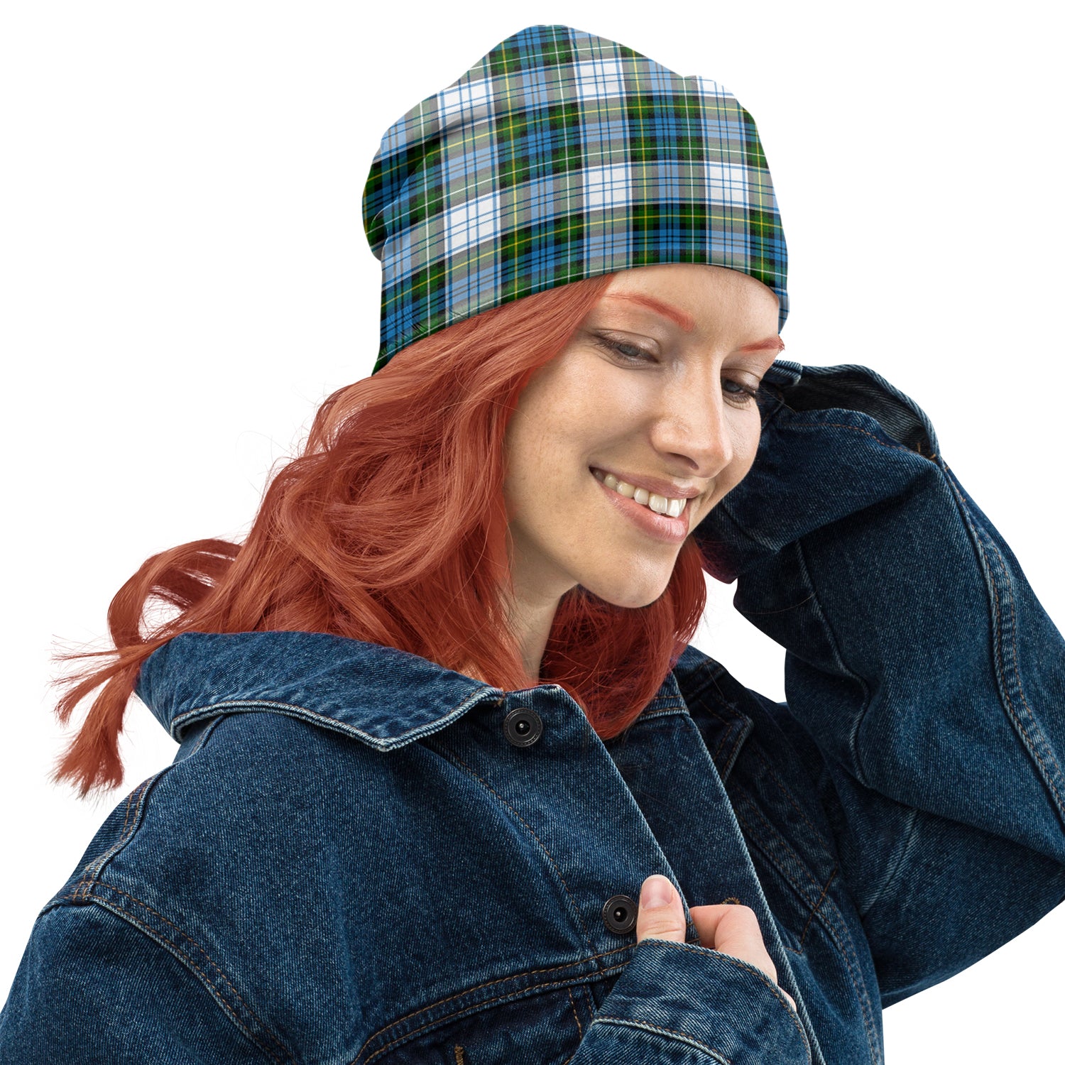 Campbell Dress Tartan Beanies Hat One Size 10.5*10.2 inches - Tartan Vibes Clothing