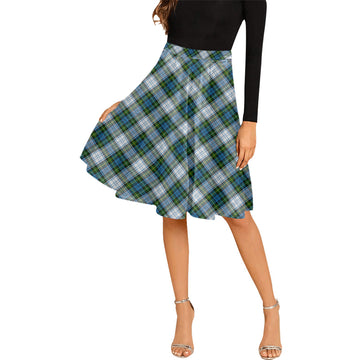 Campbell Dress Tartan Melete Pleated Midi Skirt