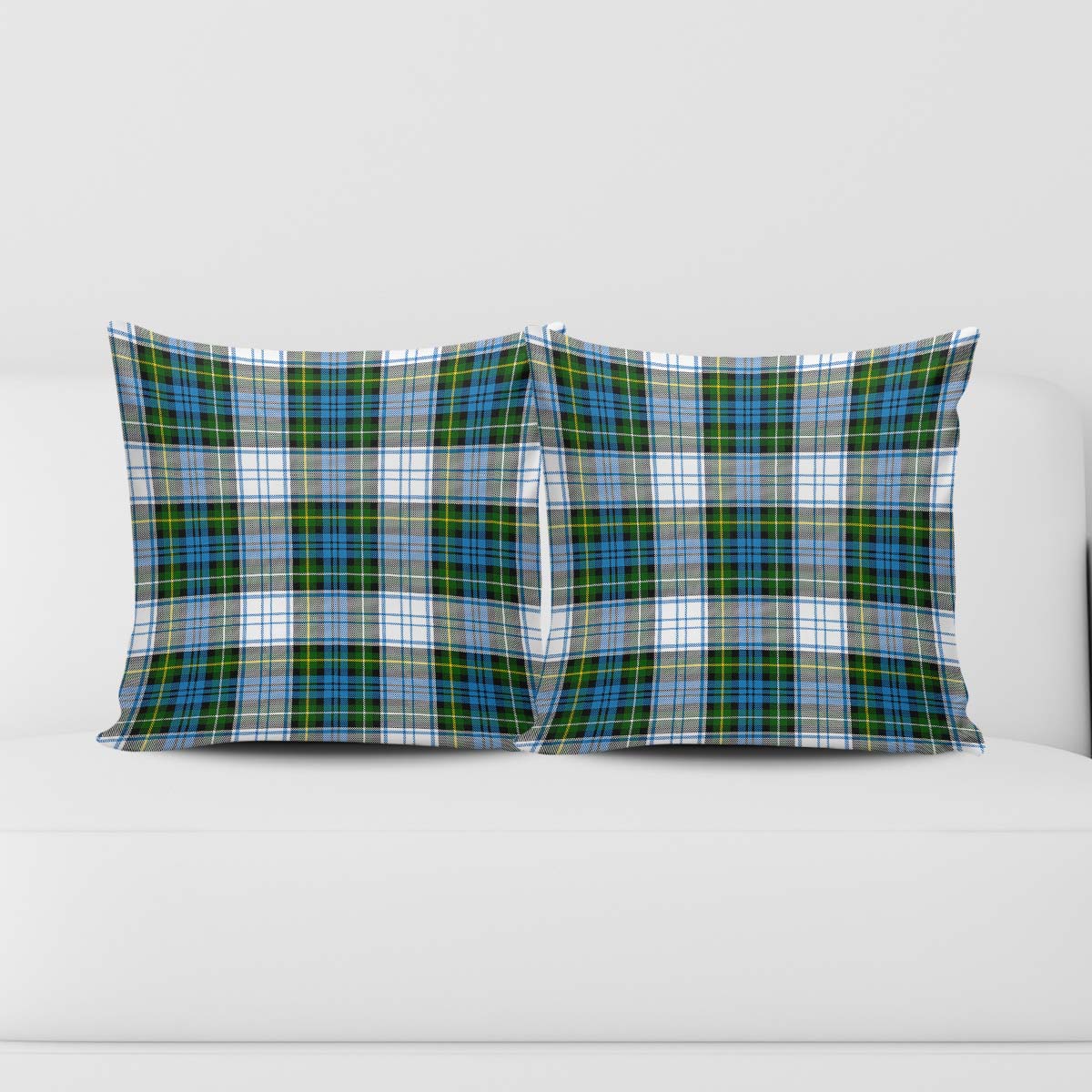 Campbell Dress Tartan Pillow Cover Square Pillow Cover - Tartanvibesclothing