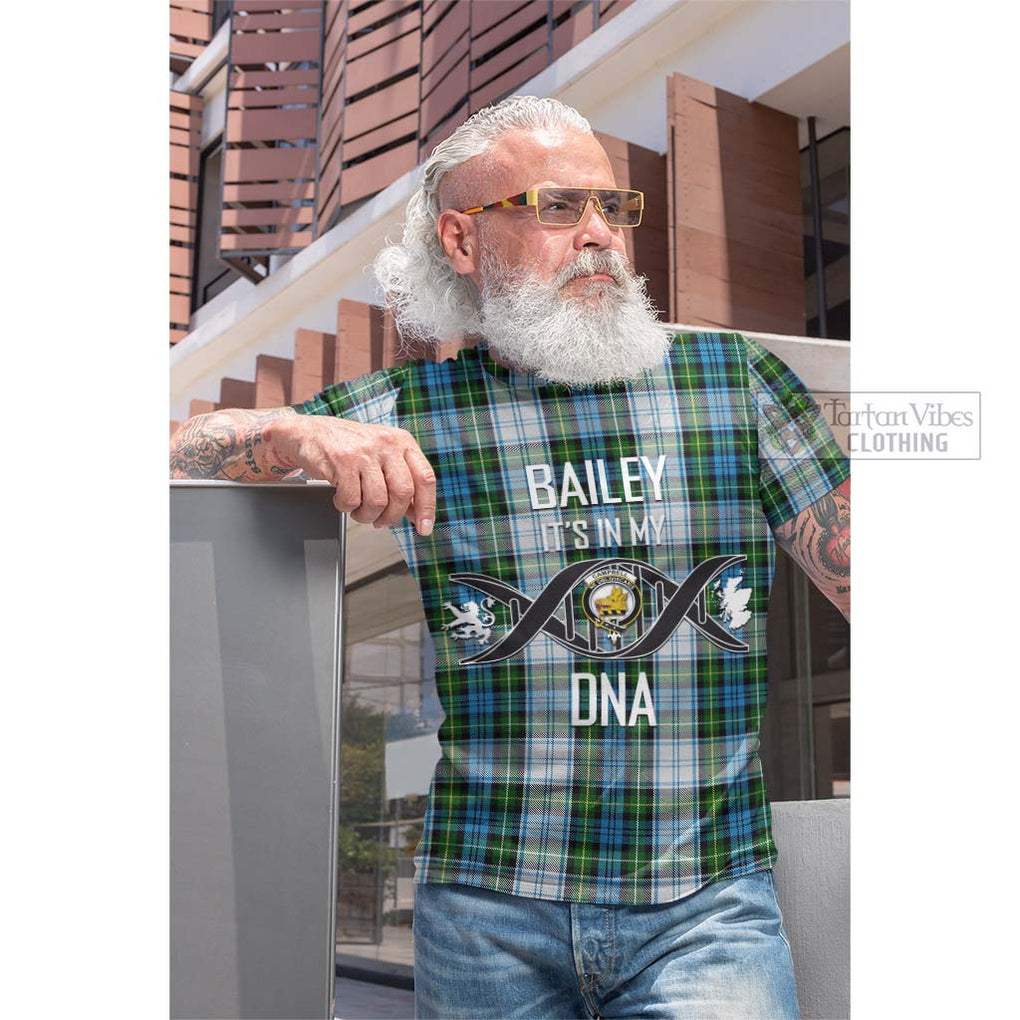 Tartan Vibes Clothing Campbell Dress Tartan Cotton T-shirt with Family Crest DNA In Me Style