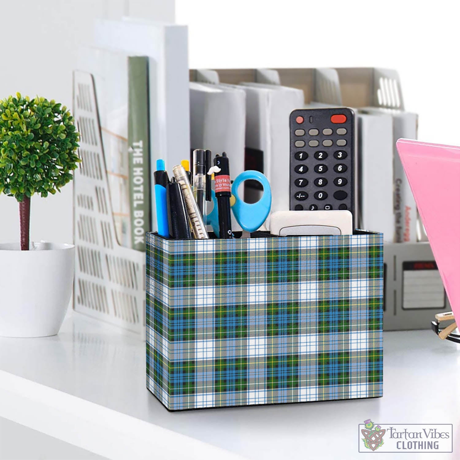 Tartan Vibes Clothing Campbell Dress Tartan Pen Holder