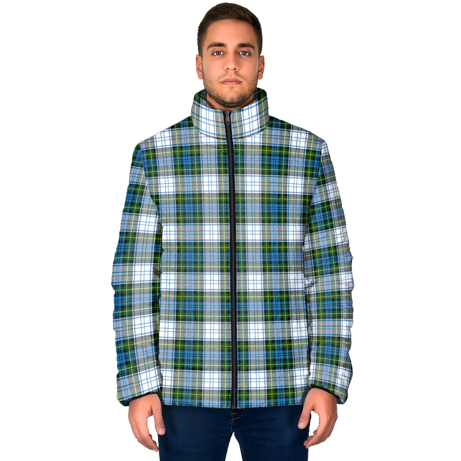 Campbell Dress Tartan Padded Jacket - Tartan Vibes Clothing