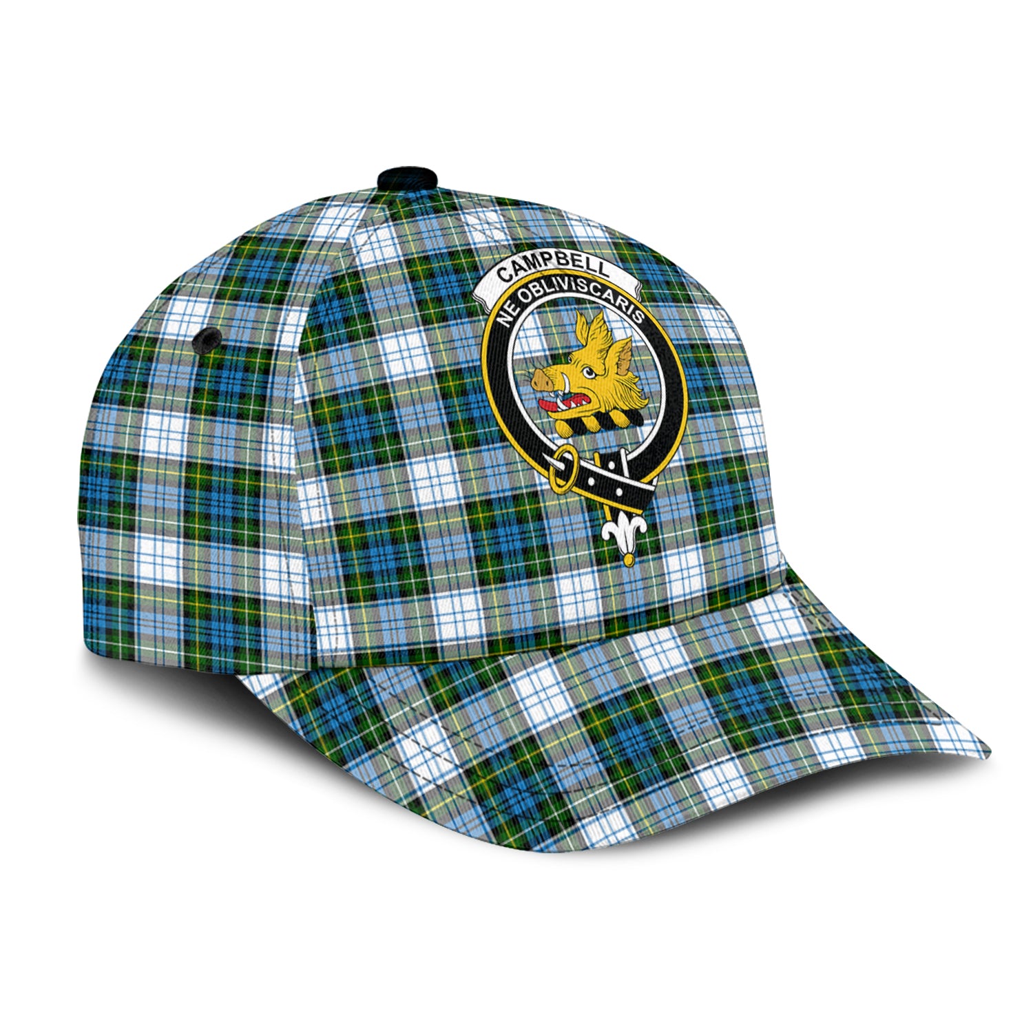 campbell-dress-tartan-classic-cap-with-family-crest