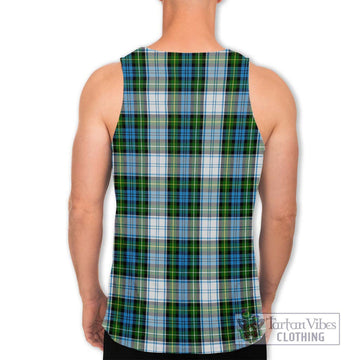 Campbell Dress Tartan Men's Tank Top with Family Crest DNA In Me Style