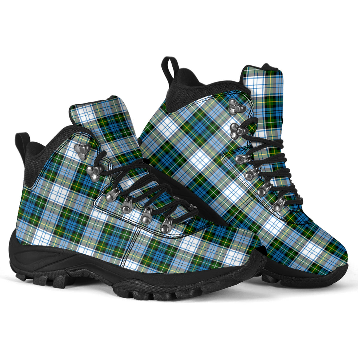 Campbell Dress Tartan Alpine Boots - Tartanvibesclothing