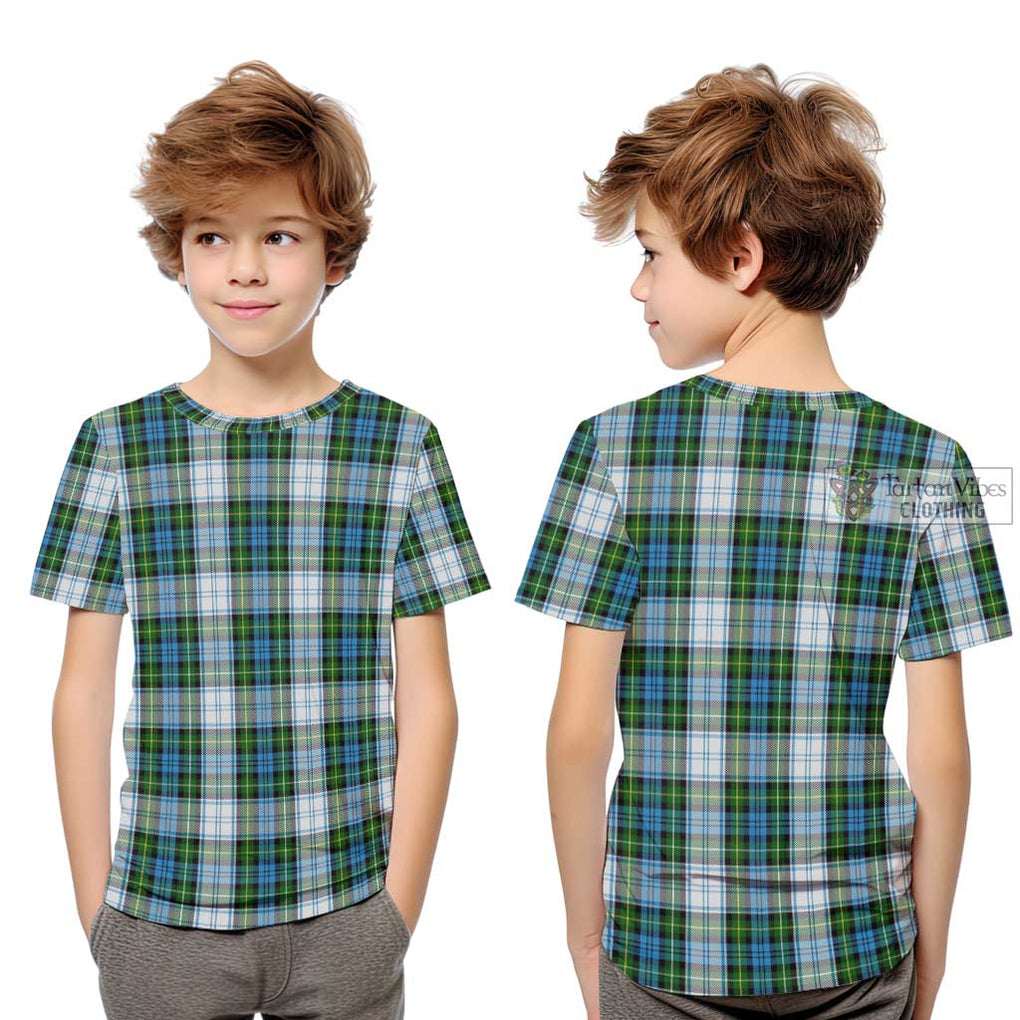 Campbell Dress Tartan Kid T-Shirt - Tartanvibesclothing Shop