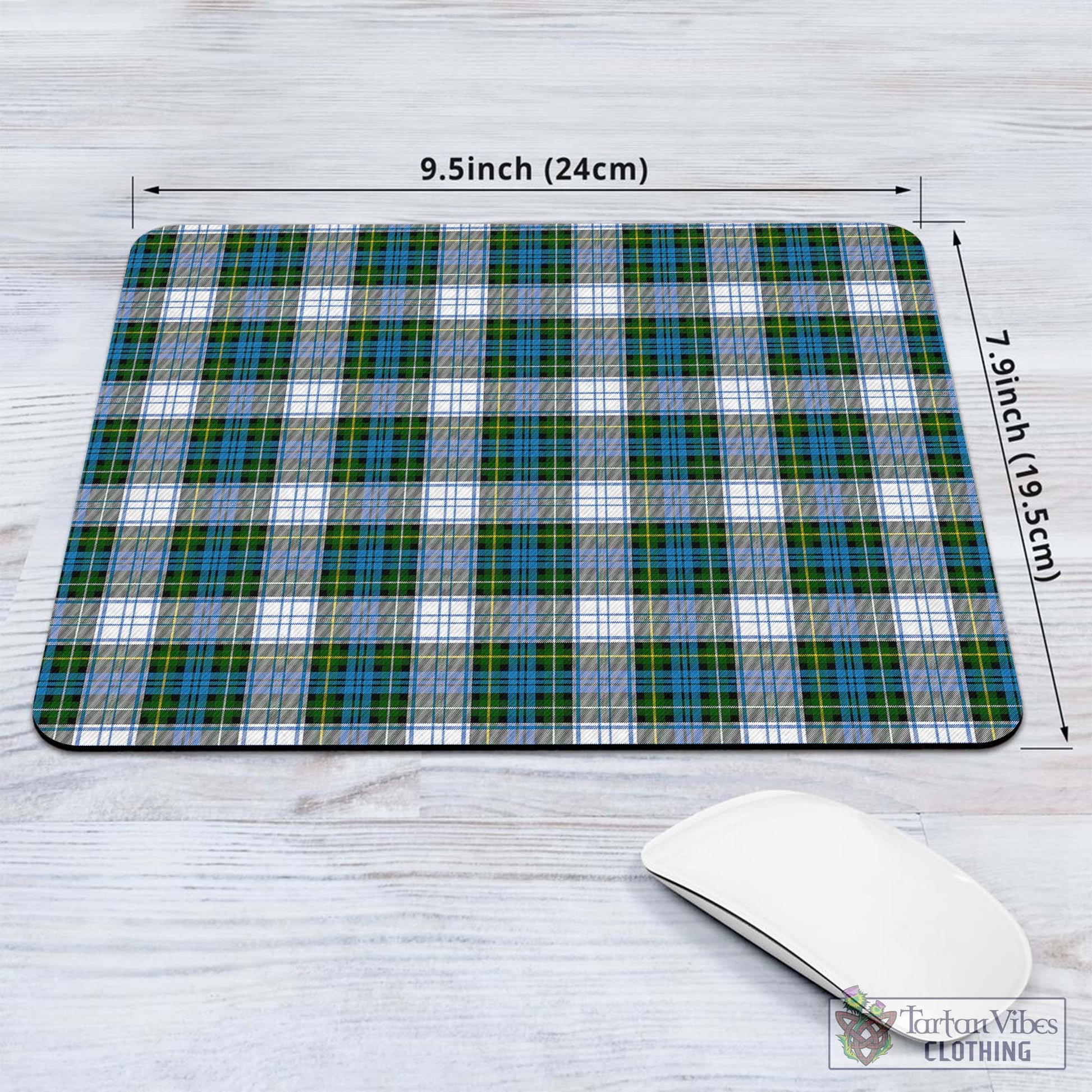 Tartan Vibes Clothing Campbell Dress Tartan Mouse Pad