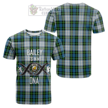 Campbell Dress Tartan Cotton T-shirt with Family Crest DNA In Me Style