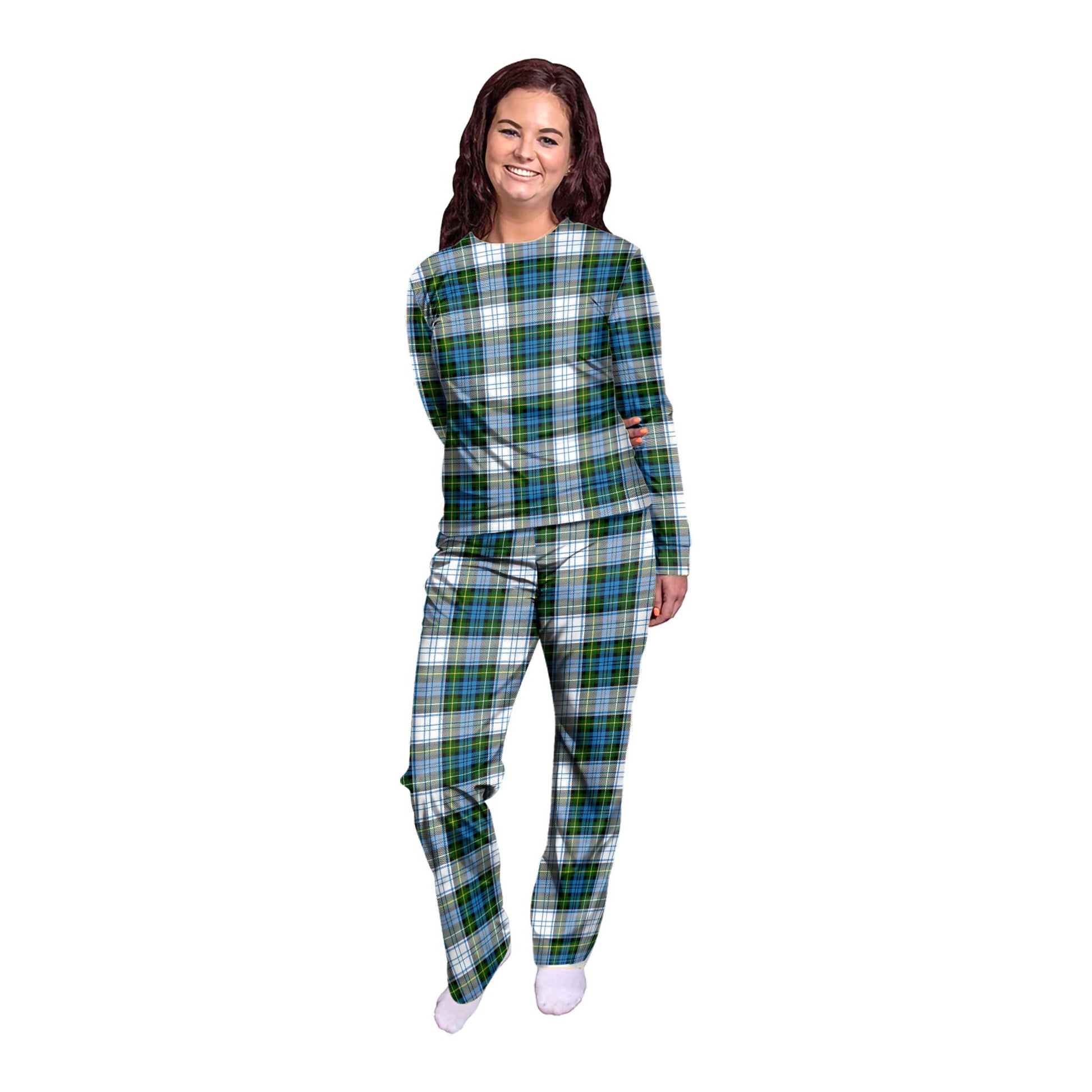 Campbell Dress Tartan Pajamas Family Set - Tartanvibesclothing