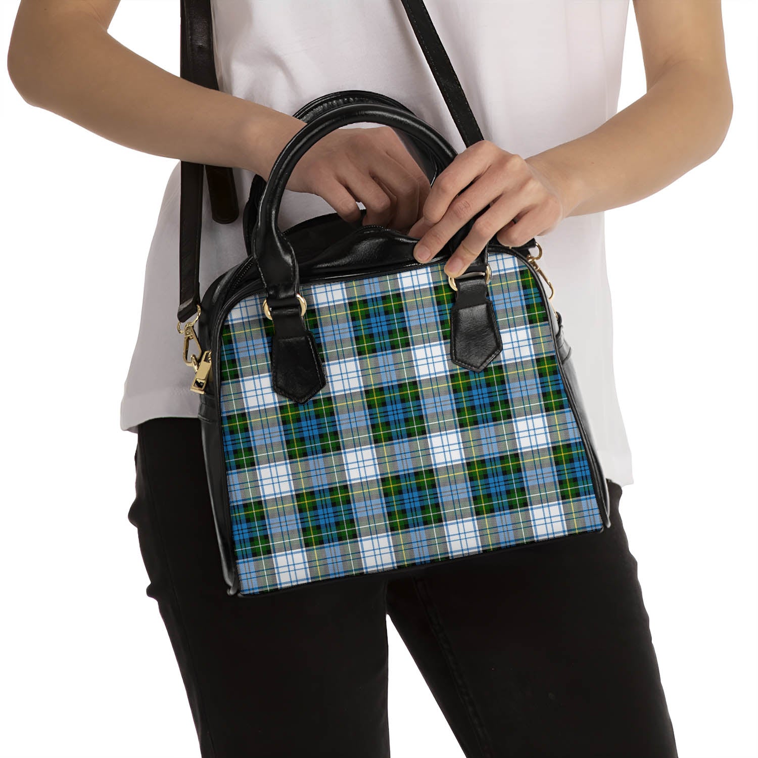 Campbell Dress Tartan Shoulder Handbags - Tartanvibesclothing