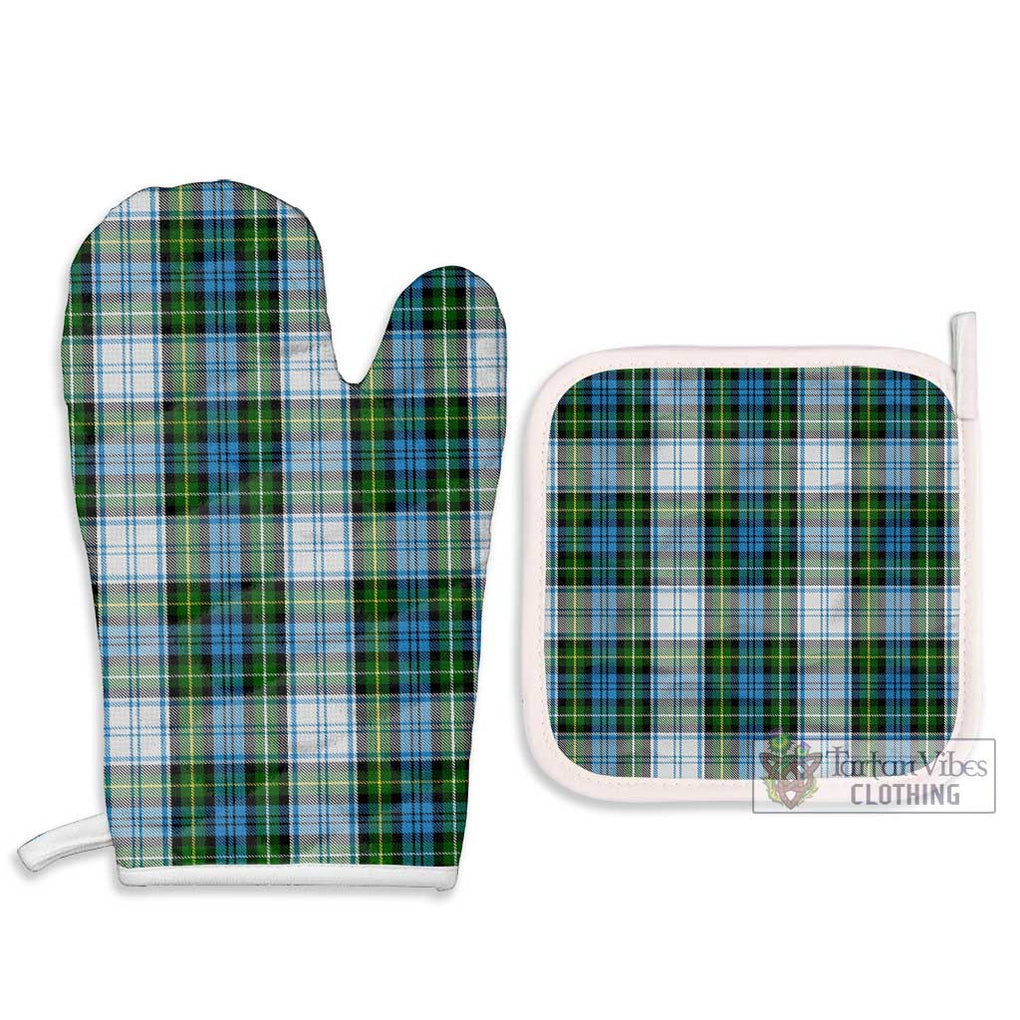 Campbell Dress Tartan Combo Oven Mitt & Pot-Holder Combo 1 Oven Mitt & 2 Pot-Holder White - Tartan Vibes Clothing