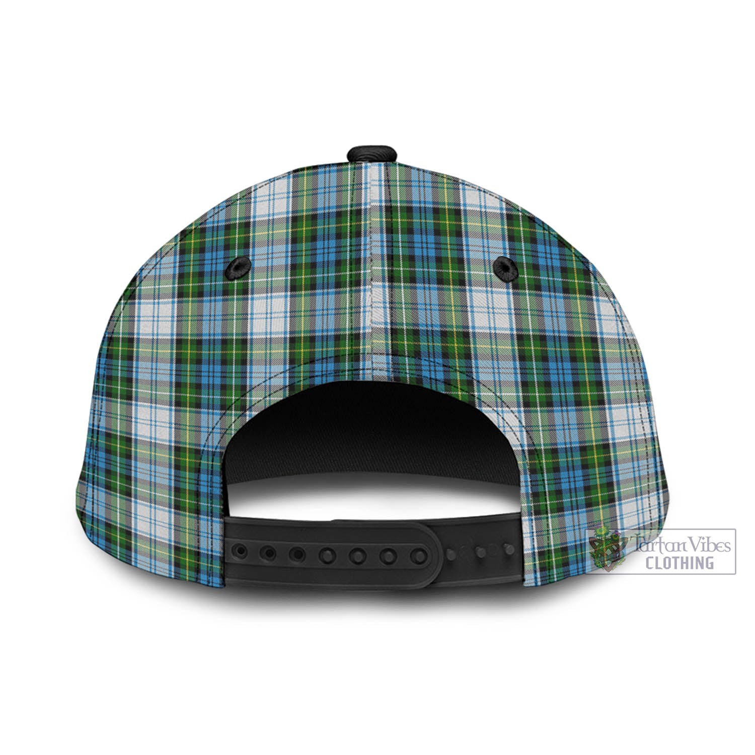 Tartan Vibes Clothing Campbell Dress Tartan Classic Cap with Family Crest In Me Style