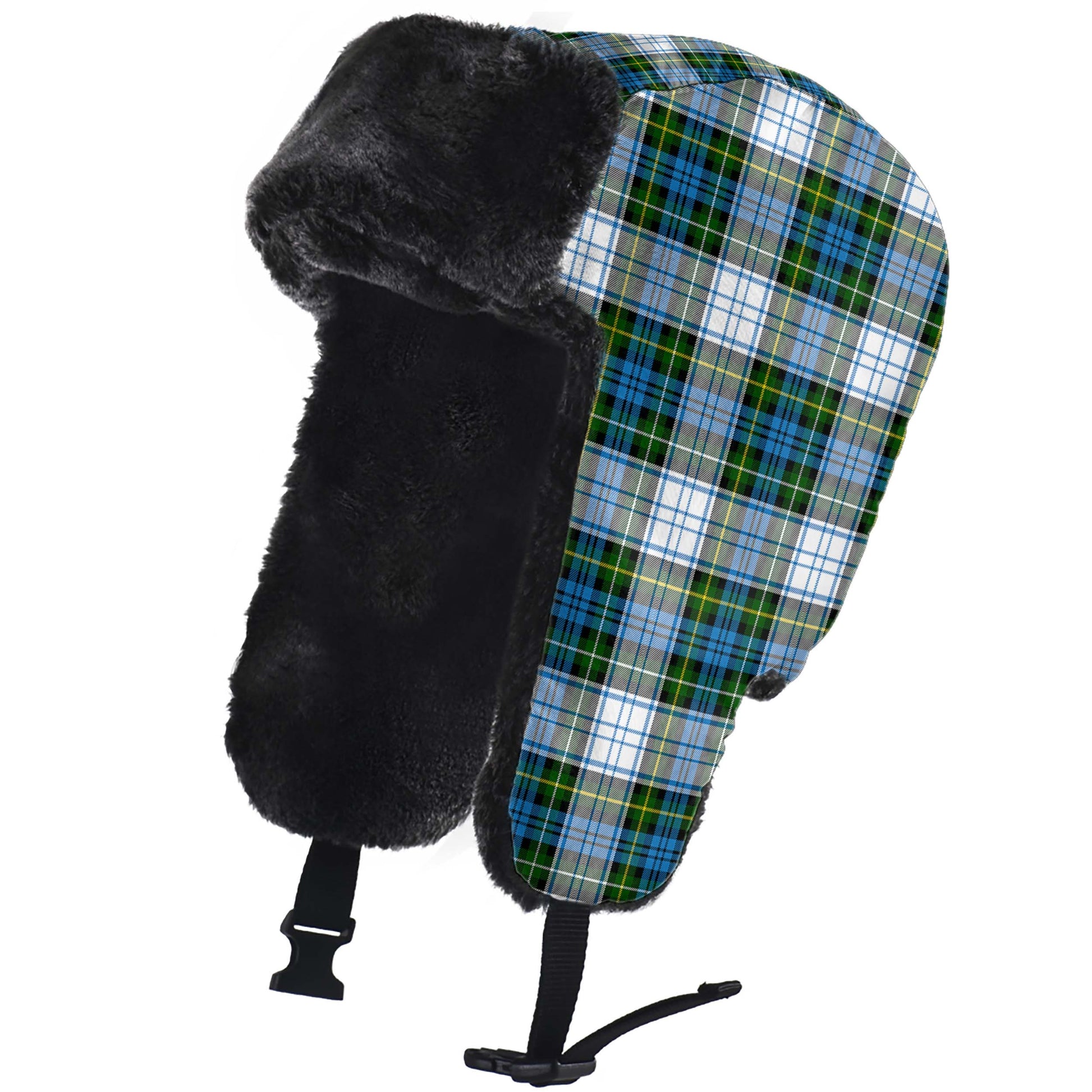 Campbell Dress Tartan Winter Trapper Hat - Tartanvibesclothing