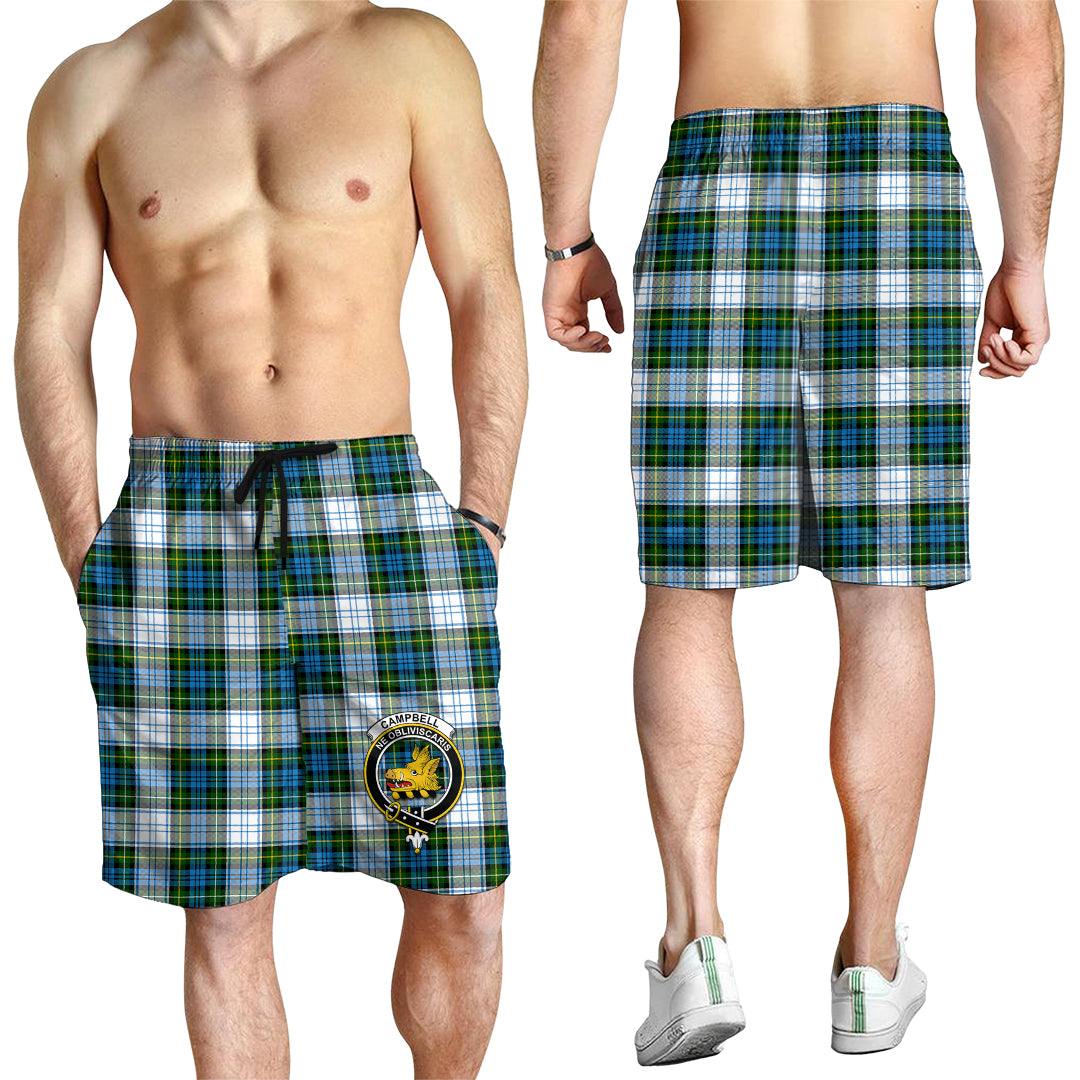campbell-dress-tartan-mens-shorts-with-family-crest